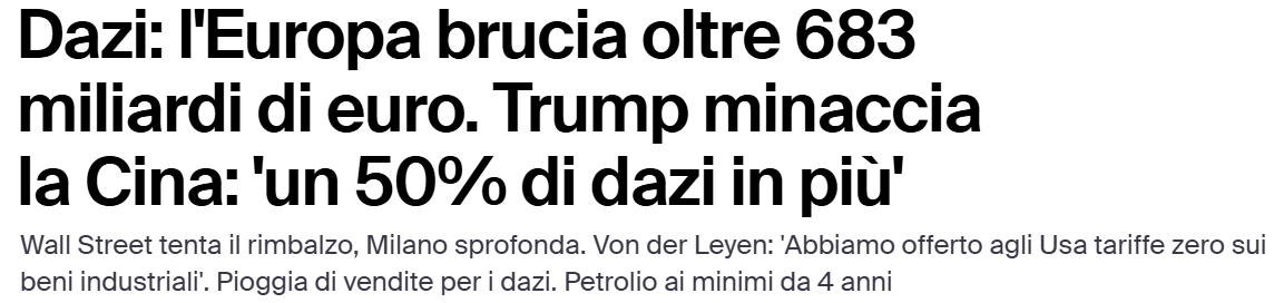 bruciati miliardi in borsa